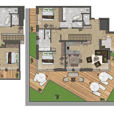 Apartmanhotel Apartmenthaus Wiesenhof Aschau Im Zillertal